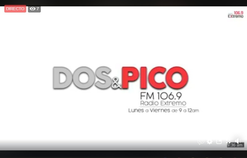 Imagen de Emisi&oacute;n EN VIVO, Dos & Pico Radio Extremo 106.9