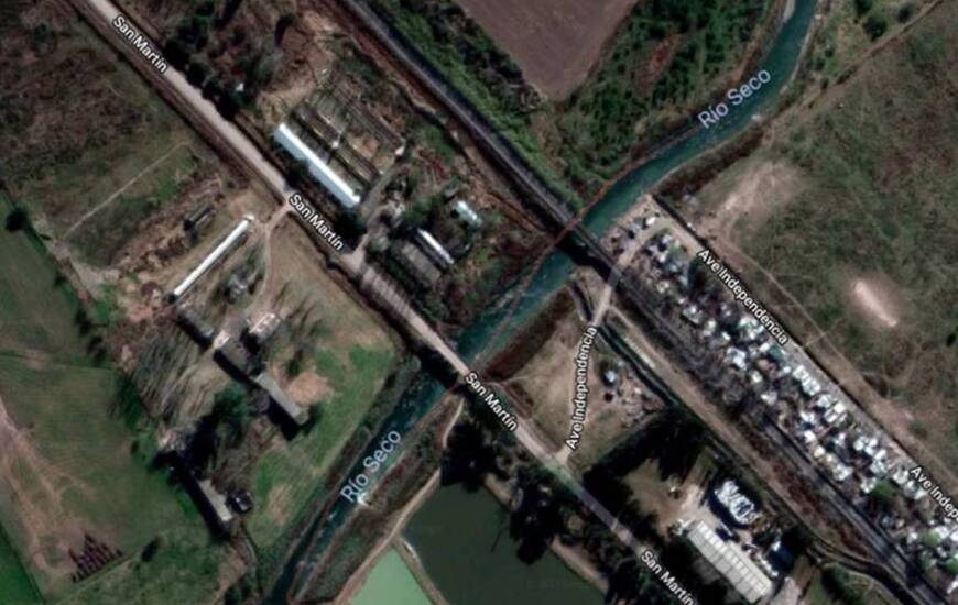 Intranquilos. Vecinos de esta zona son los más asediados por los ladrones en estos últimos días. Foto: Google Maps