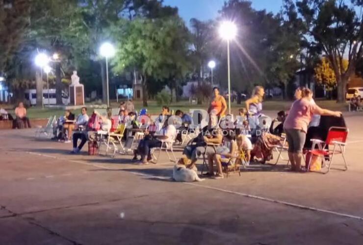 Organizado por la Comuna. La actividad se desarrolló al aire libre en la Plaza Pública.