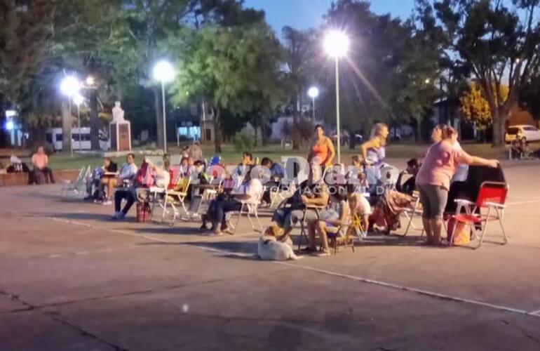 Organizado por la Comuna. La actividad se desarrolló al aire libre en la Plaza Pública.