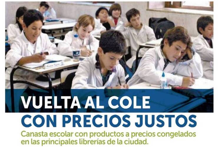 Imagen de La Municipalidad lanza la Campaña Vuelta al Cole con Precios Justos