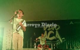 Juani Vasile. Tiene 12 a&ntilde;os y el p&uacute;blico disfrut&oacute; a pleno su presentaci&oacute;n.