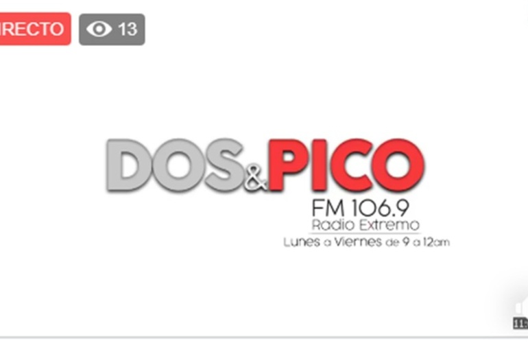 Imagen de Emisión EN VIVO, Dos & Pico Radio Extremo 106.9