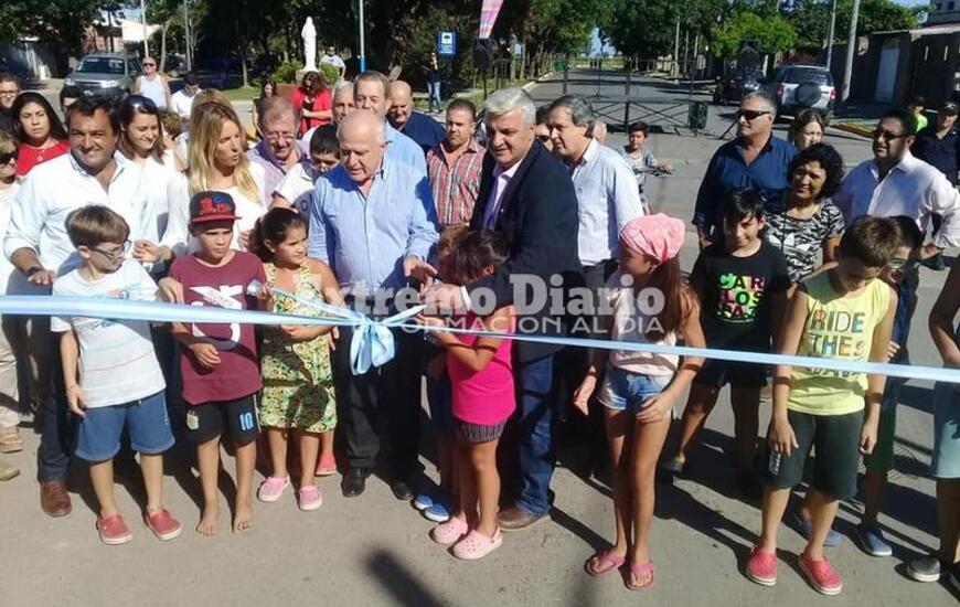 Imagen de Un día histórico: Corte de cinta y oficialmente inauguradas las obras en el Güemes