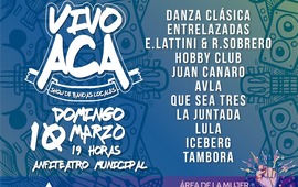 Imagen de Se viene la tercera noche del VIVO ACÁ