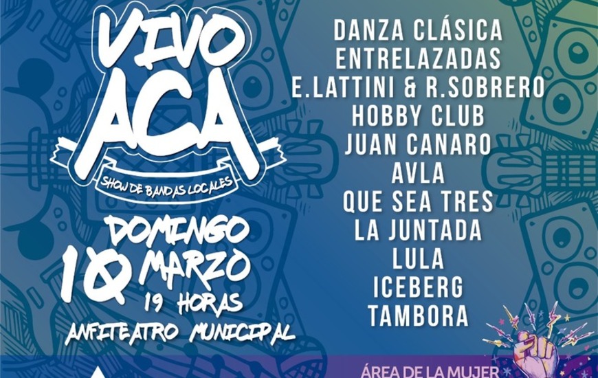 Imagen de Se viene la tercera noche del VIVO AC&Aacute;