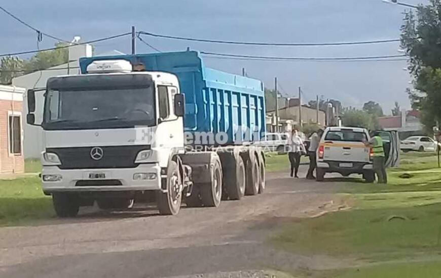 Imagen de Barducci confirmó que el camión estaba excedido en aproximadamente 10 mil kilos