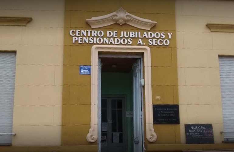 Dirección. El Centro de Jubilados está en H. Yrigoyen 521