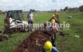 Imagen de Fighiera: La Comuna recibi&oacute; nuevo desembolso para la obra de gas