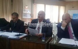 Carlos Sánchez, hoy en su exposición en el recinto del Concejo.