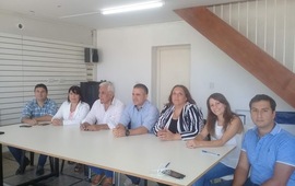 El acto de lanzamiento y presentación oficial se realizó hoy en el local de Cambiemos.
