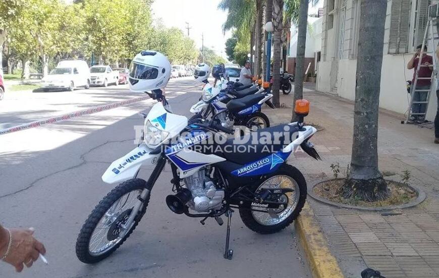 Imagen de Nuevas motocicletas para Tránsito Municipal