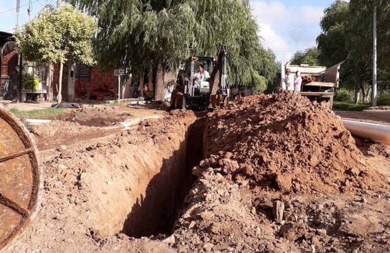 Imagen de Obras de Cloacas en el Barrio San Francisco