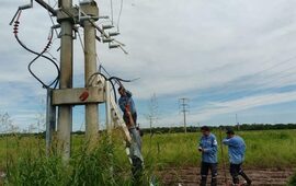 Corte de luz programado en Pueblo Esther. Imagen de archivo 12 Noticias