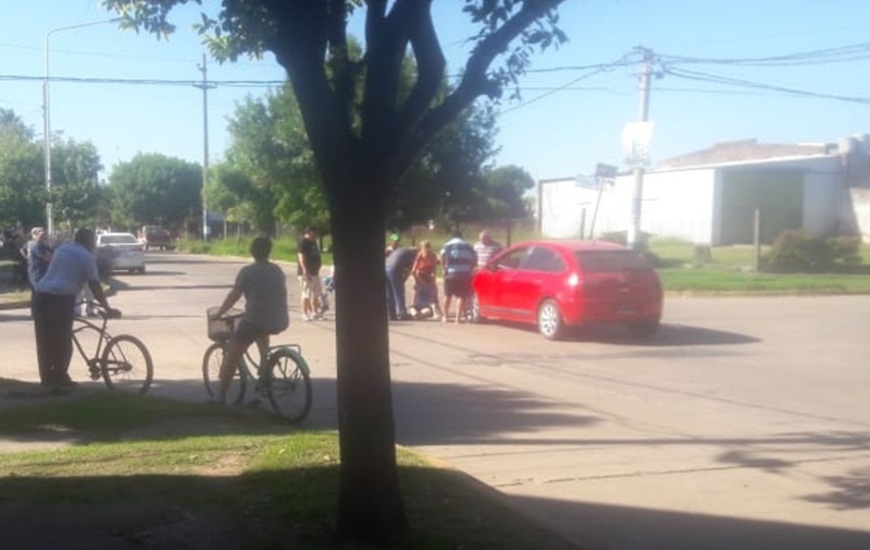 Imagen de #Ahora. Accidente en Mitre y G&aacute;lvez