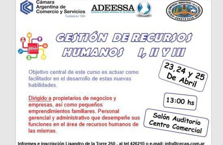 Imagen de Gestión de Recursos Humanos I, II y III