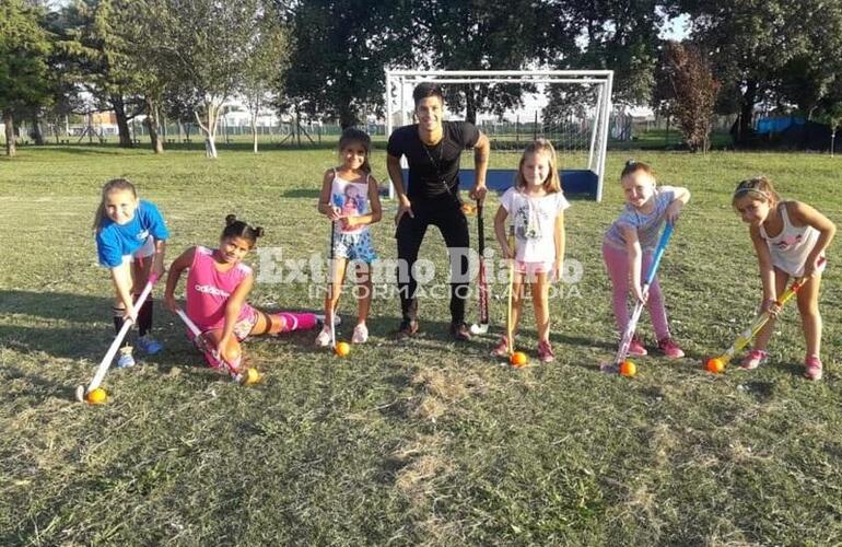 Por primera vez. Las chicas del hockey del "Rombo" jugarán en la Liga Liga Hockey del Este.