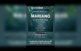 La invitación se difundió por redes sociales con "secret location"