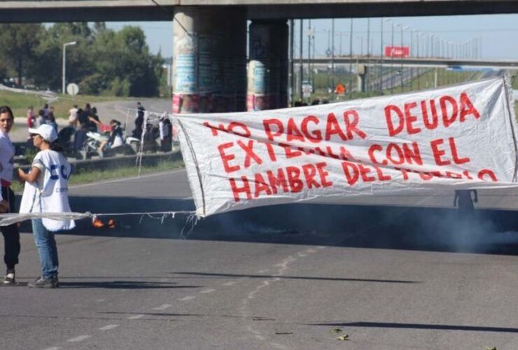 Imagen de Miércoles con ocho cortes de calle en Rosario