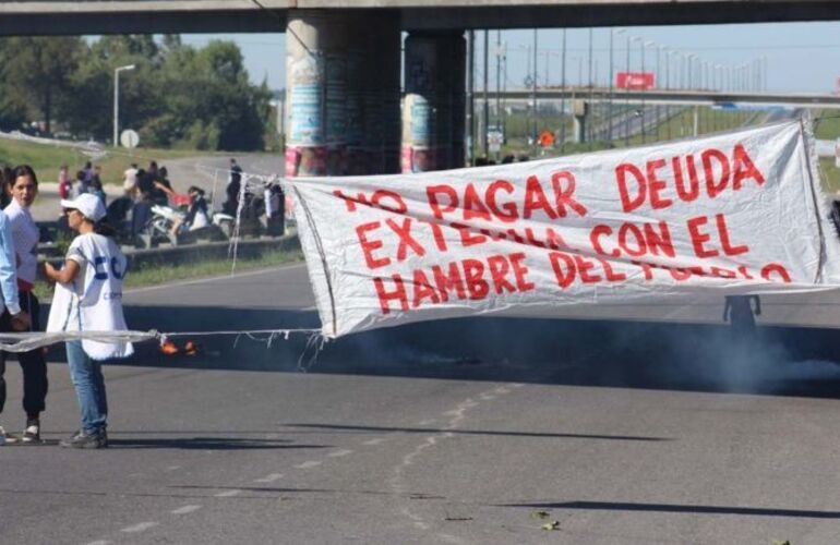 Imagen de Miércoles con ocho cortes de calle en Rosario