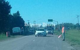 Imagen de Reparaciones sobre Ruta Provincial N&deg; 21