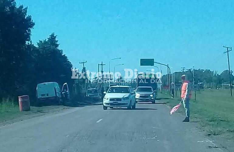 Imagen de Reparaciones sobre Ruta Provincial N&deg; 21