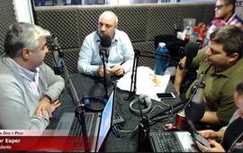 En la radio. Nizar Esper pasó por 106.9 esta mañana.