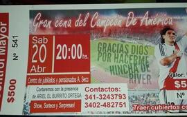 El pasaporte para la Fiesta del �Campe&oacute;n de Am&eacute;rica�.