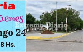 La actividad será el próximo domingo por la tarde