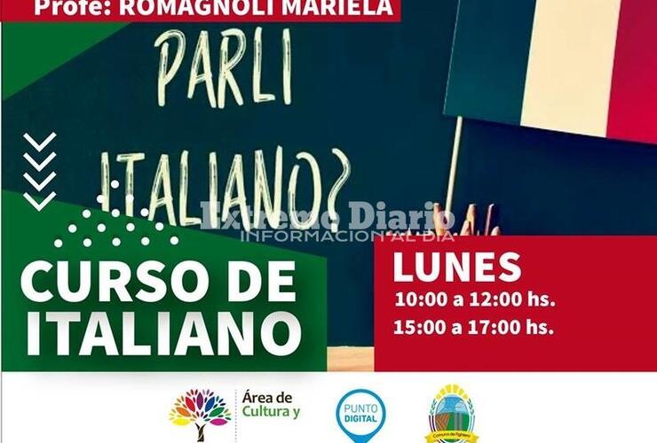 Los mismos se dictan en el Polideportivo Comunal