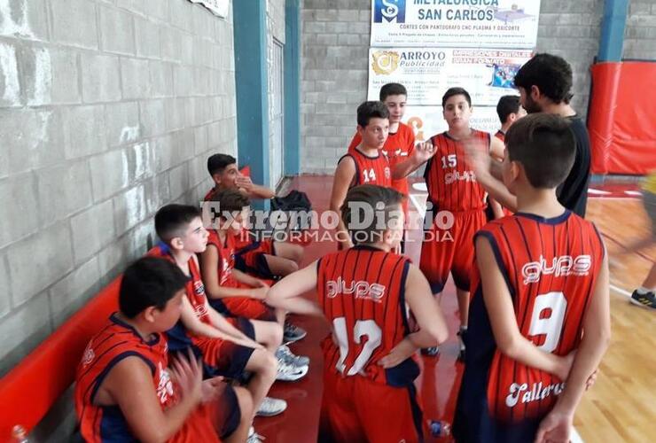Duelo de infantiles entre Talleres y Garibaldi.