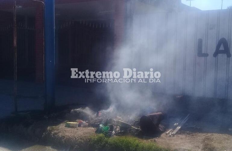 Imagen de #Ahora. Convocan a bomberos para apagar este ´incendio´