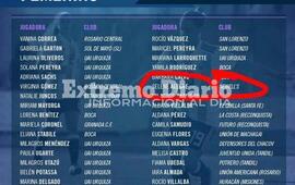 Selene Alegre fue convocada para el Seleccionado Sub 20'