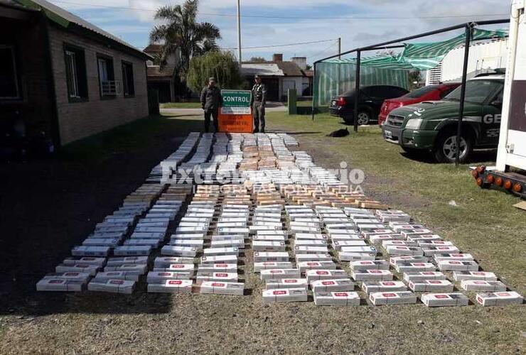 Imagen de Secuestran cigarrillos de contrabando
