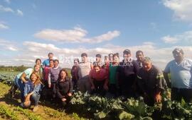 Imagen de Fighiera: Reunión con productores sobre agroecología