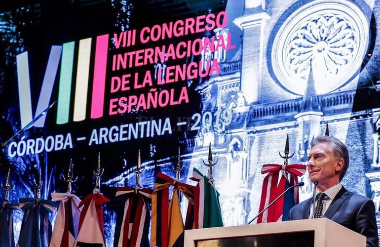 Imagen de Macri dio inicio al Congreso Internacional de la Lengua Española