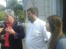 En "Dos y Pico". El legislador visitó además los estudios de Radio Extremo y dialogó con los medios.