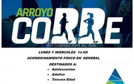 Imagen de Nuevo horario de invierno para al grupo Arroyo Corre