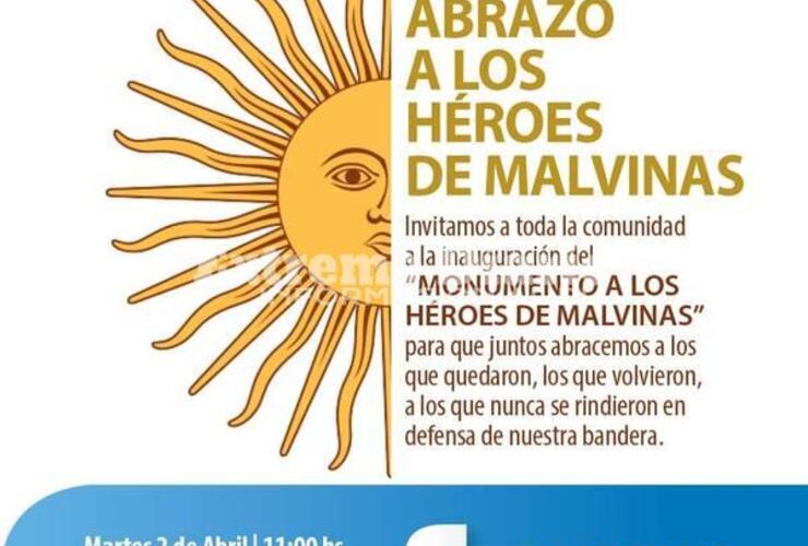 Imagen de Acto por Malvinas e inauguración del monumento