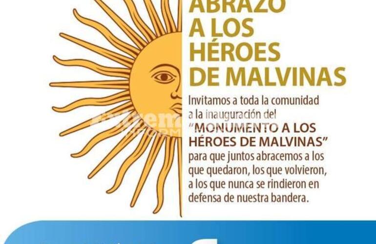 Imagen de Acto por Malvinas e inauguración del monumento
