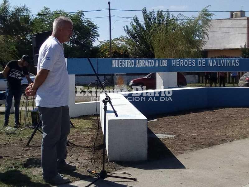 Día histórico. El Monumento a los héroes fue ideado por la Arquitecta Vanesa Niro