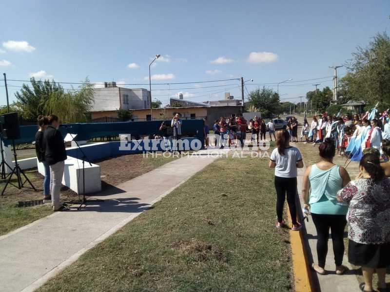 Día histórico. El Monumento a los héroes fue ideado por la Arquitecta Vanesa Niro