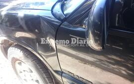 Así le quedó la camioneta Chevrolet Blazer al vecino.