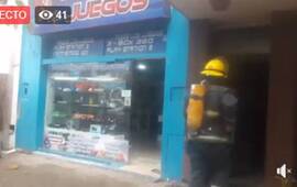 Imagen de Principio de incendio en una cocina