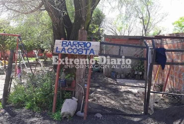 La iniciativa surgió en el barrio de La Costa.