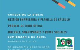 Imagen de Cursos de Informática en la Biblioteca