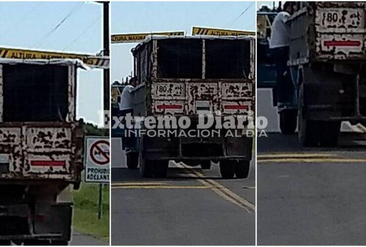 El transito pesado está prohibido