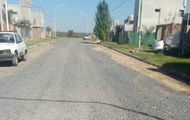 Imagen de Colocan escoria en el Barrio Don Alejandro