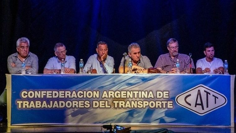 Los gremios que integran la Catt anunciaron la medida de fuerza este martes. Foto: Catt