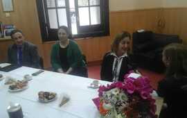 Imagen de Agasajo a Carina Clemente en la Municipalidad